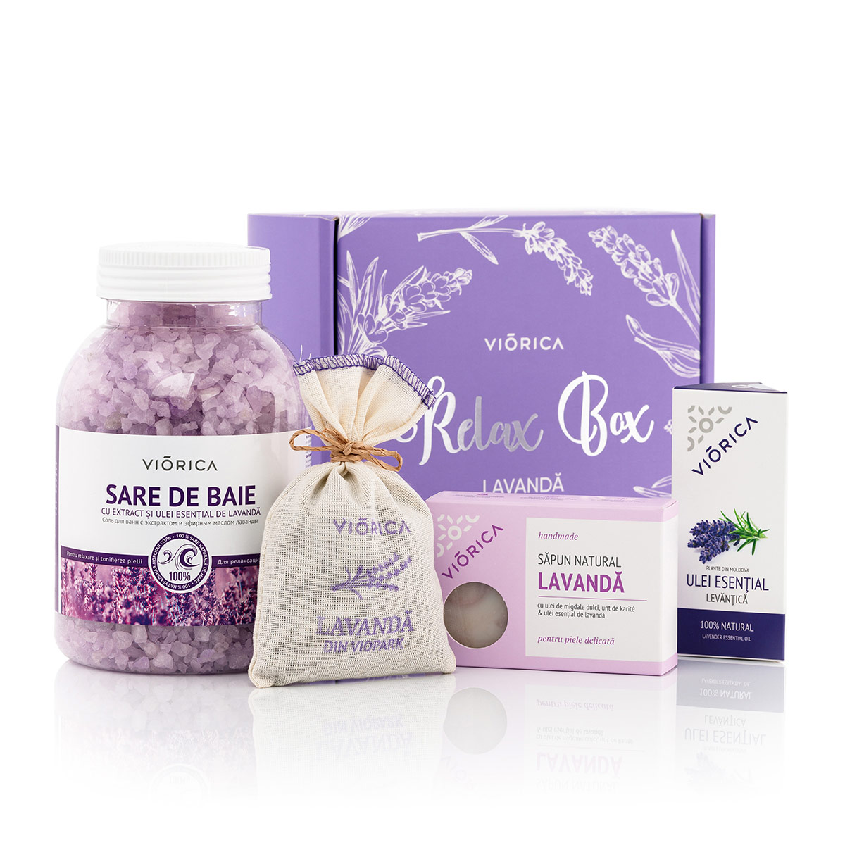 Set relax box lavandă