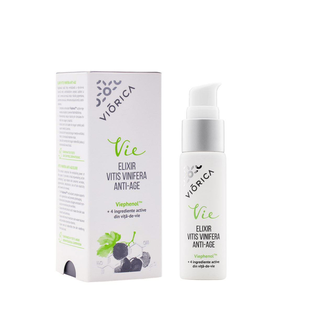 Ser „Elixir Vitis Vinifera Anti-Age”, Viorica Vie