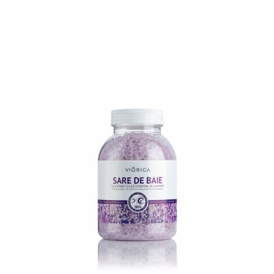 BATH SALT WITH LEVANDER EXTRACT AND ESSENTIAL OIL