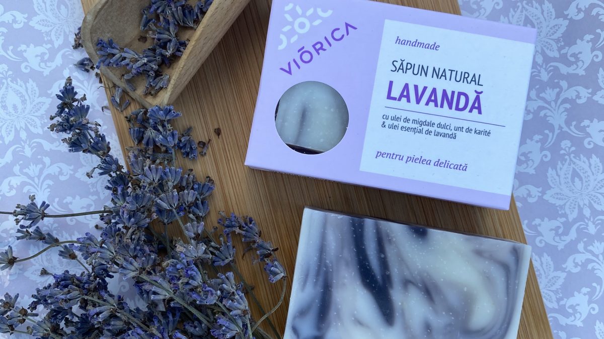 Lavender natural handmade soap