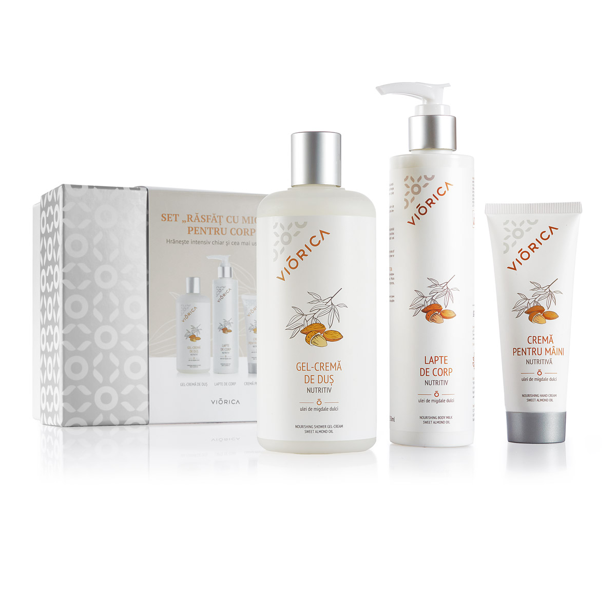 Viorica ‘Luxurious Almond’ Body Set - Viorica Cosmetic MD