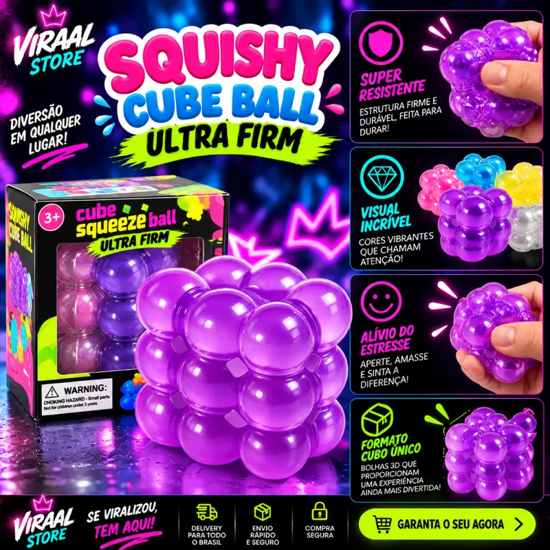 Squishy Cube Ball (Ultra Firm)