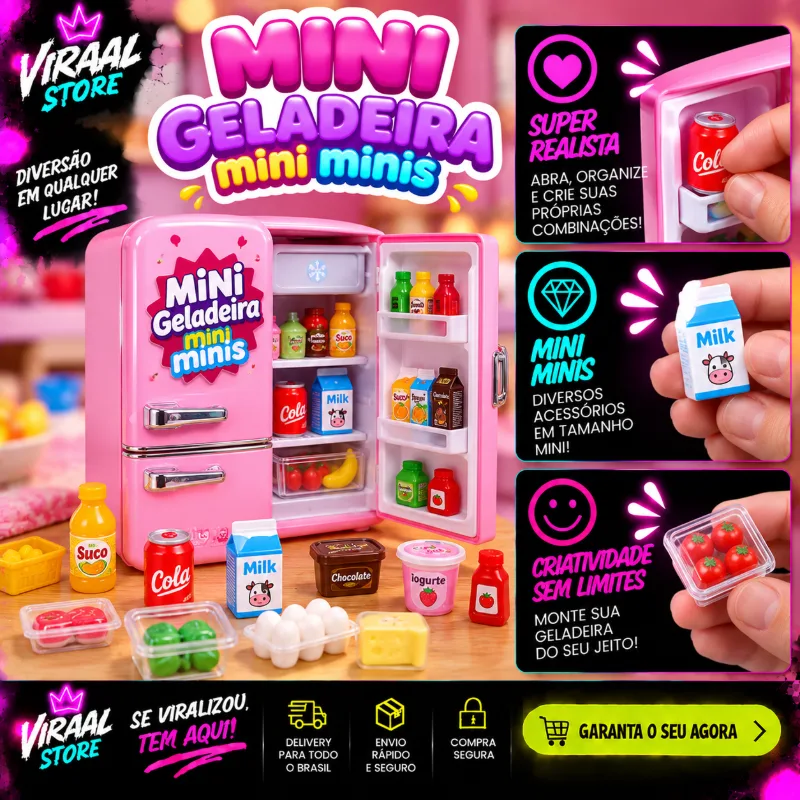 Mini Geladeira (Mini Minis)