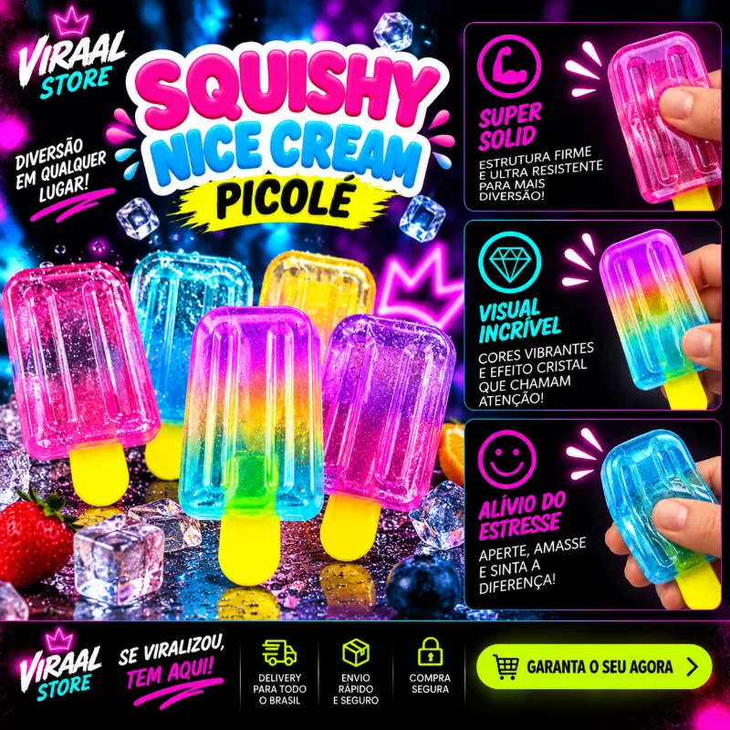 Squishy Nice Cream (Picolé)