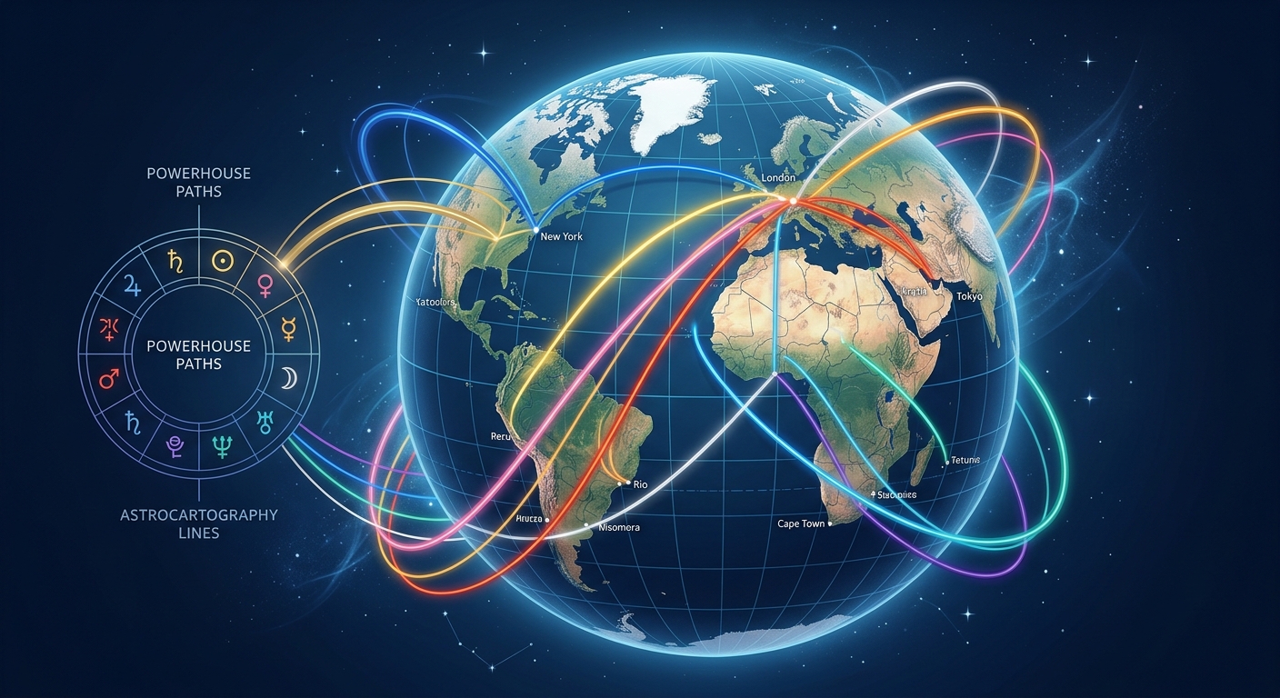 Planetary Powerhouses: What Each Line Means for Your Location