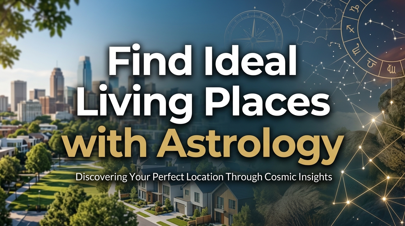 Find Ideal Living Places with Astrology