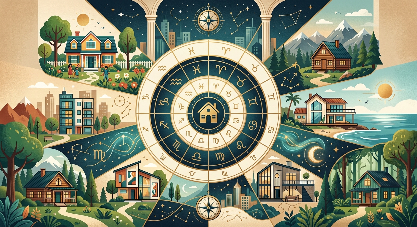The Houses of Home and Habitat: Unveiling Your Astrological Preferences for Living