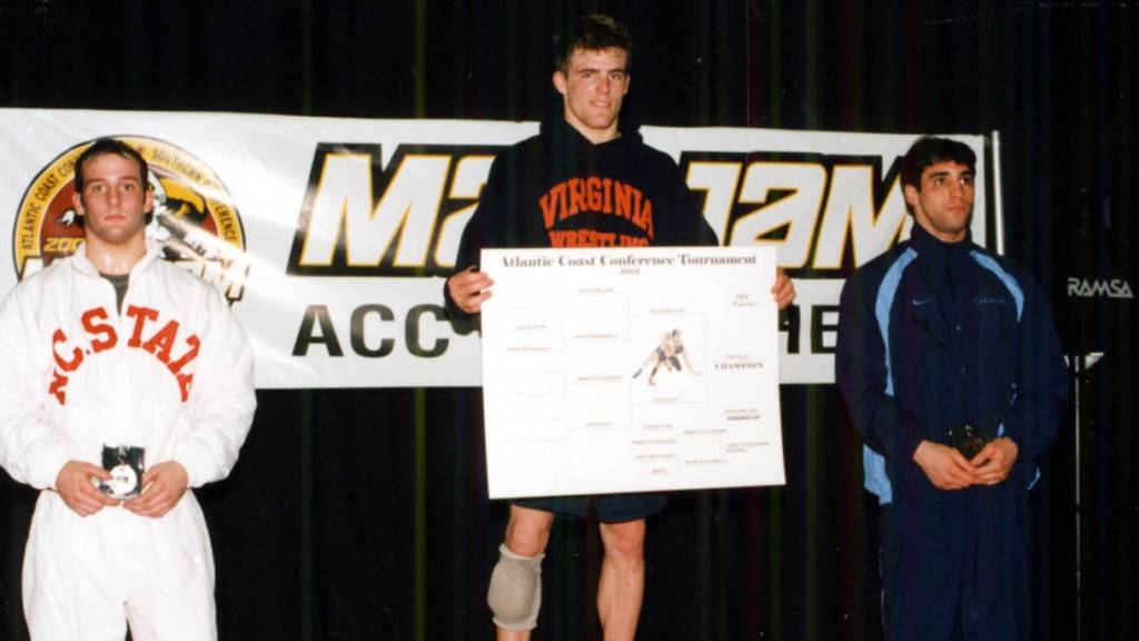 Tim Foley after winning ACC title