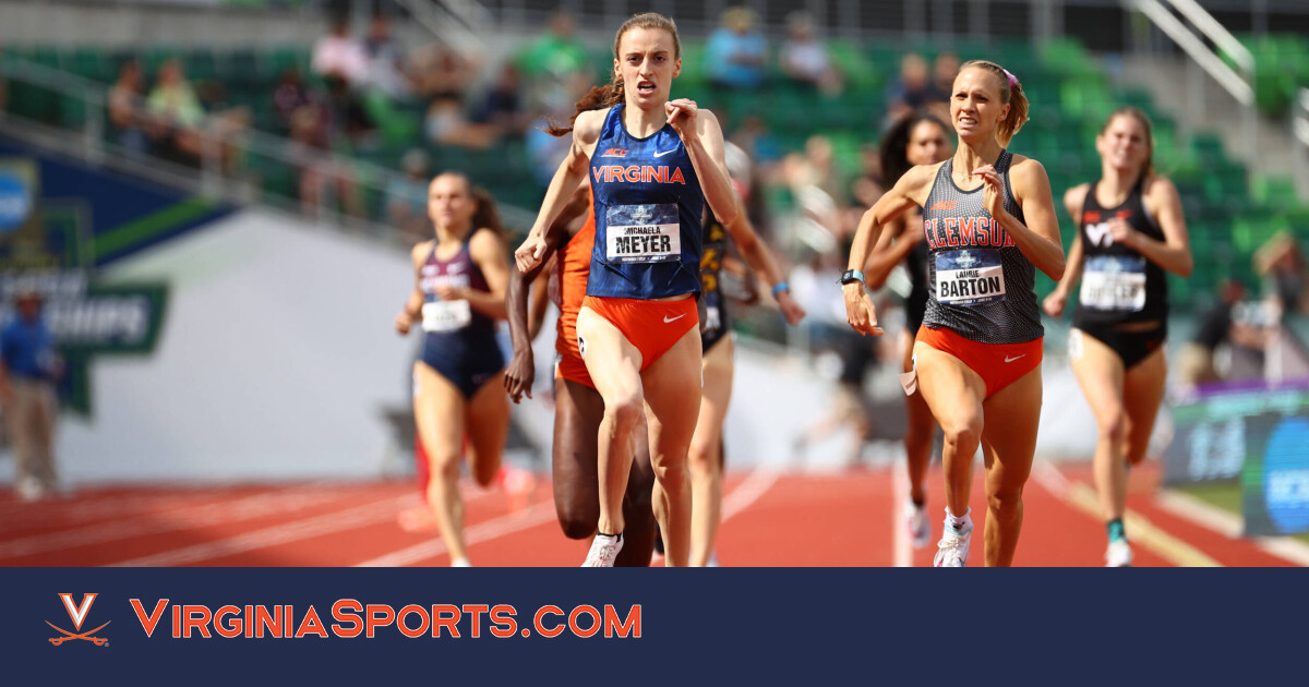 Uva Track And Field Uvas Michaela Meyer Wins 800 Meters At Ncaa Championships 3176