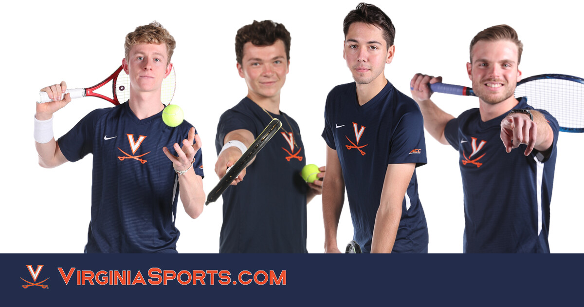 Virginia Herrentennis |  Vier Kavaliere erhalten Einladungen zu NCAA-Einzelturnieren