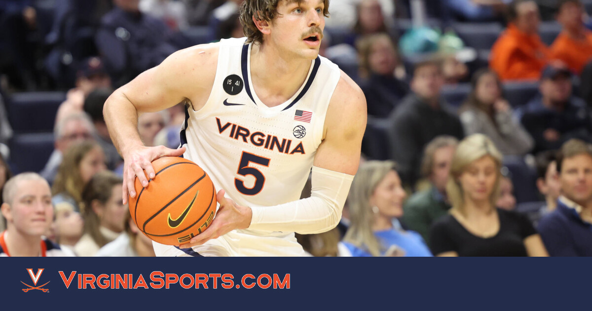 Virginia Forward Ben Vander Plas To Miss Remainder Of 2022-23 Season With Broken Hand