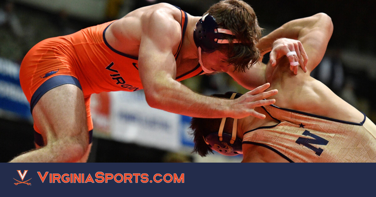 Virginia Wrestling Virginia Downs Ohio And Navy To Open Virginia Duals