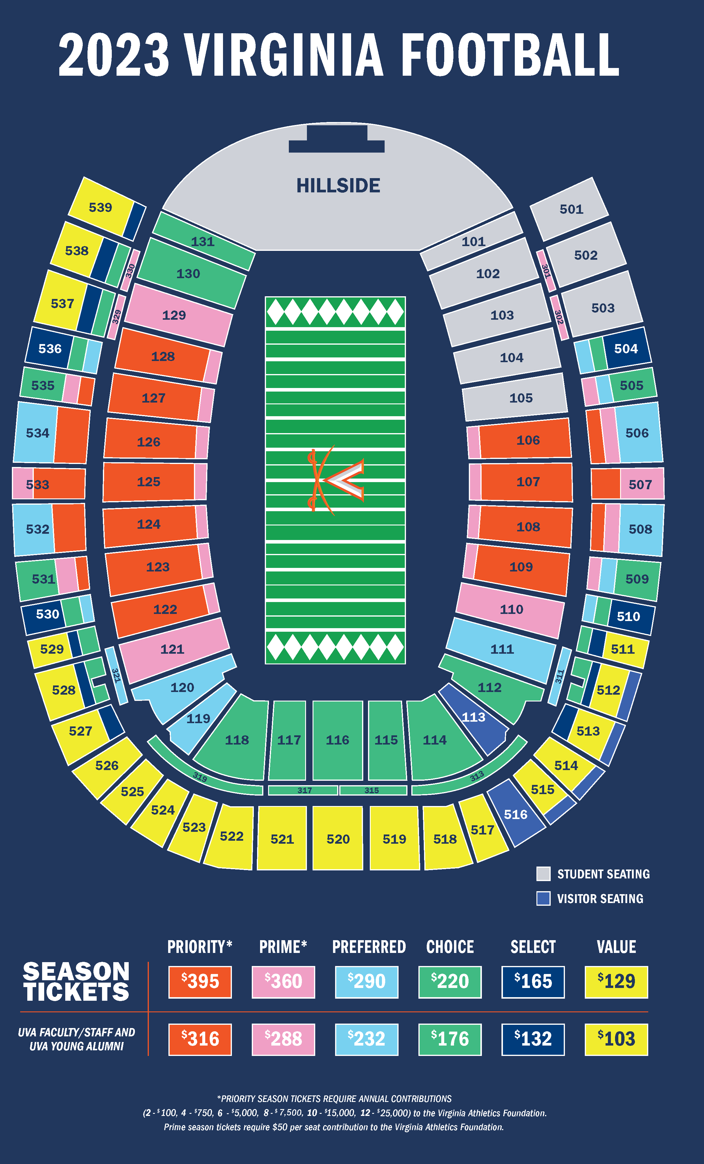 2024 Football Ticket Information Virginia Cavaliers Official Athletic