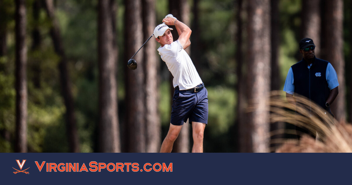 Virginia Men's Golf ULee and James Lead UVA to Third at Wake Forest