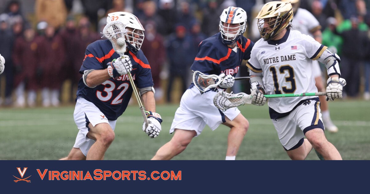 Virginia Men's Lacrosse Men's Lacrosse Highlights at Notre Dame