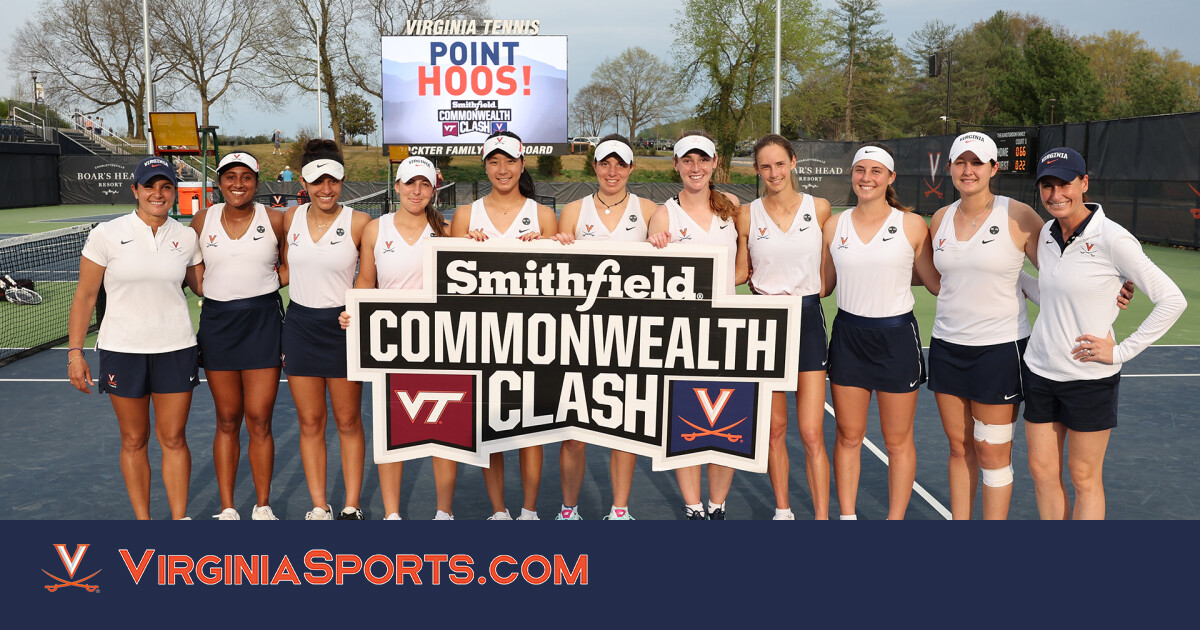 No. 9 Virginia Wins Smithfield Commonwealth Clash Match 5-2 Against the Hokies