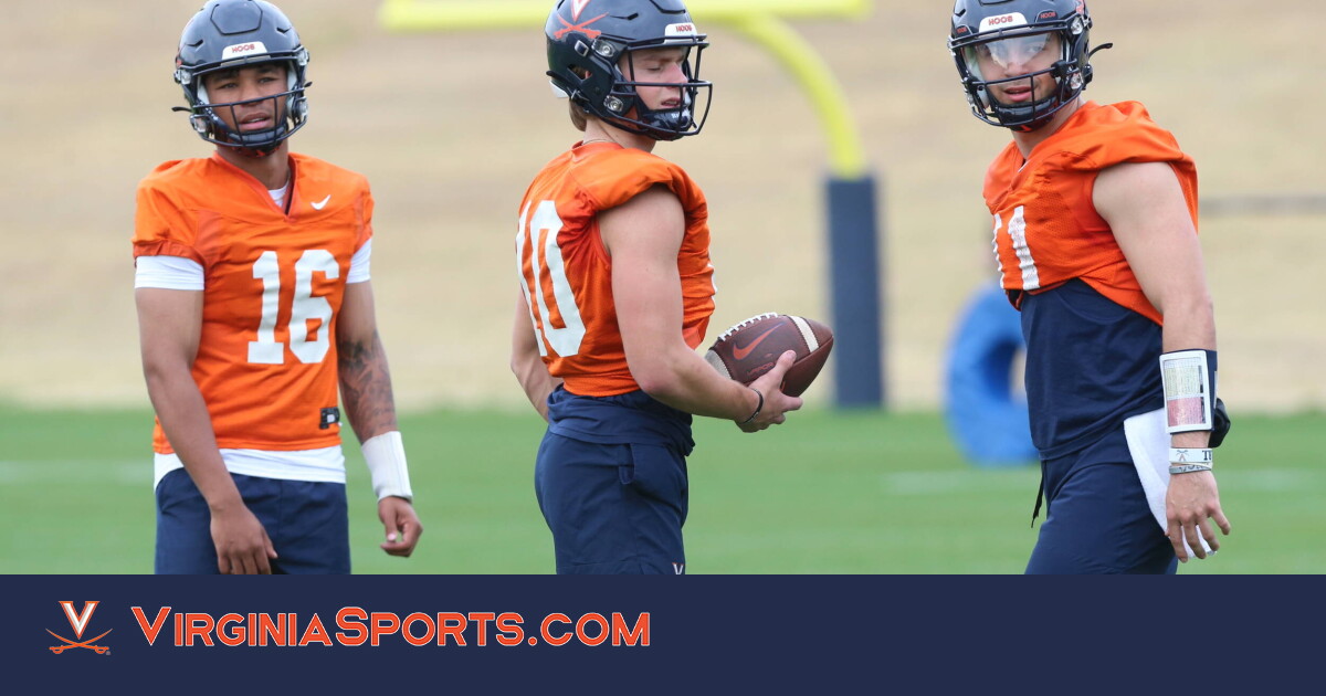 Virginia Football UVA Spring Practice No. 12 The Quarterbacks