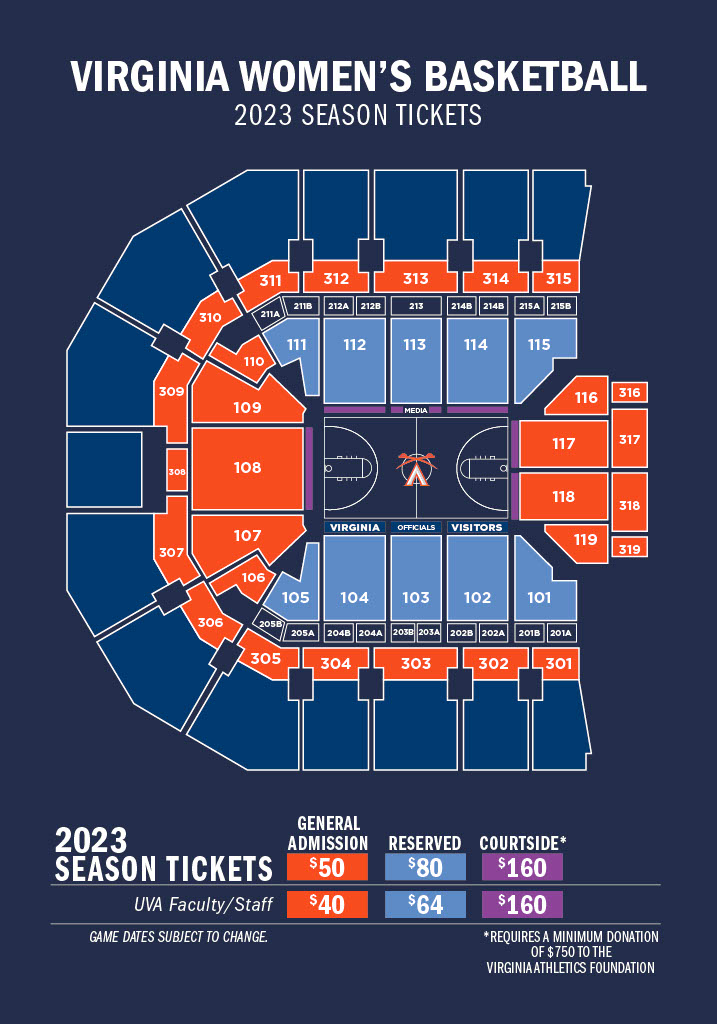 2023-24 WBB Season Ticket Map