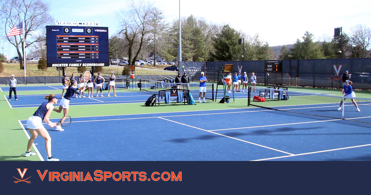 Virginia Men's Tennis Virginia to Host Men’s and Women’s NCAA Tennis