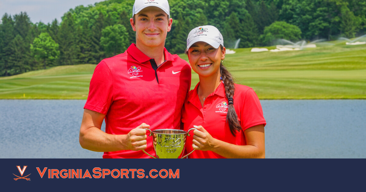 Virginia Golf James and Sambach Help Team USA Win 2023 Arnold Palmer Cup