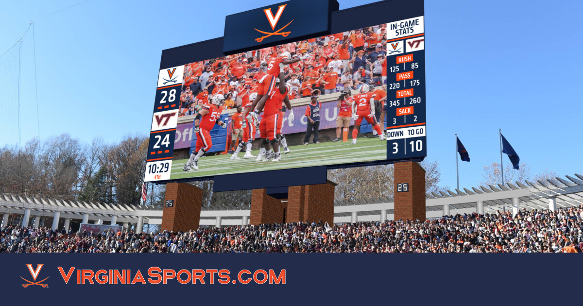 Schematic Design Approved for New Scott Stadium Video Scoreboard