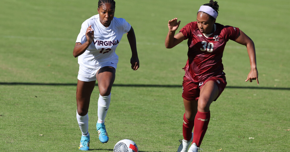 Virginia and Boston College Battle to 1-1 Draw in ACC Soccer Match