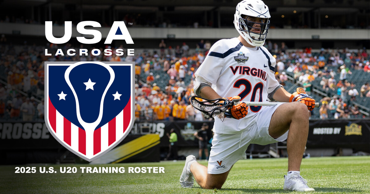 Virginia Men's Lacrosse | Three Cavaliers Named to 2025 US U20 Training Roster