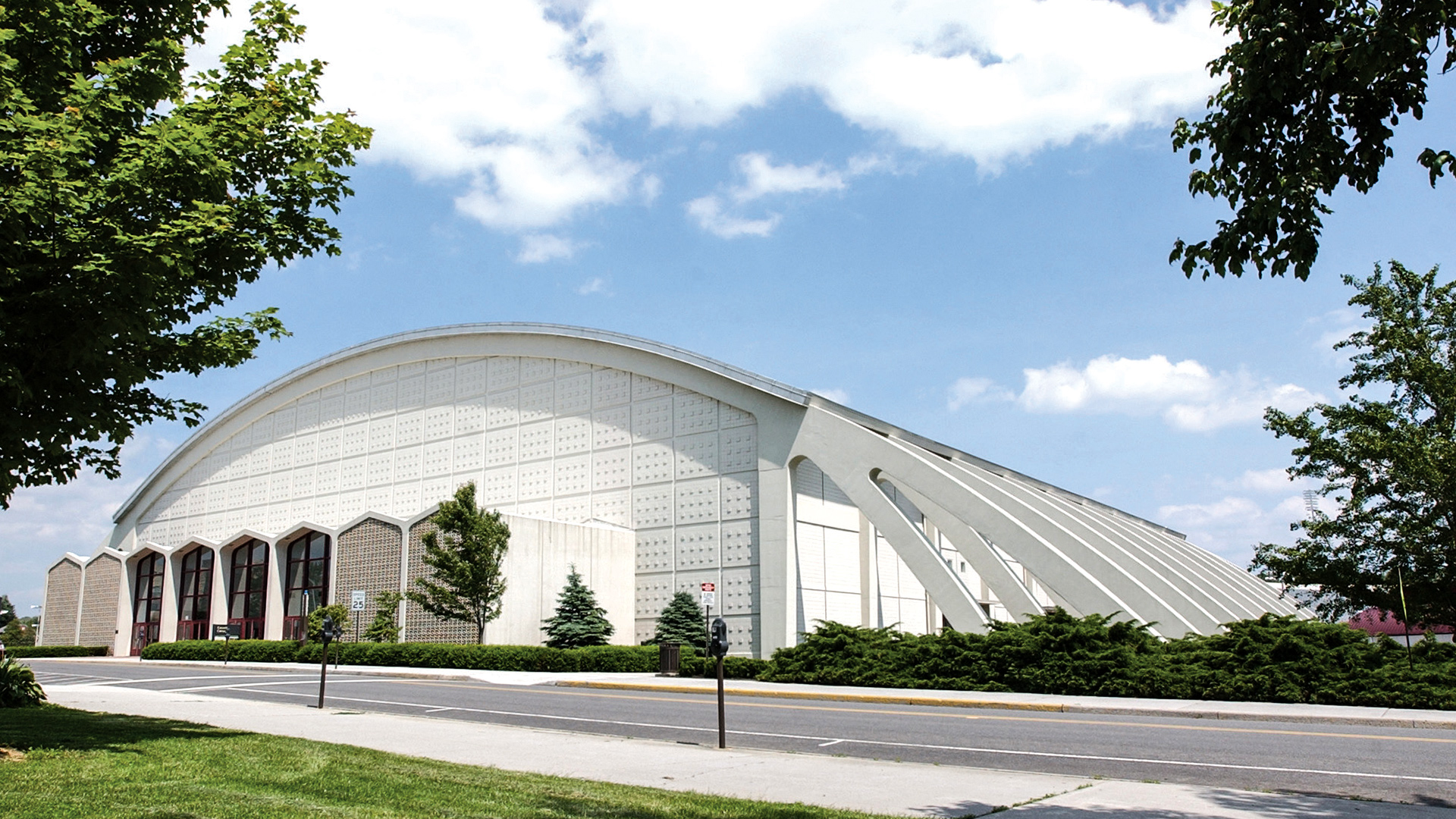 Cassell Coliseum Exterior