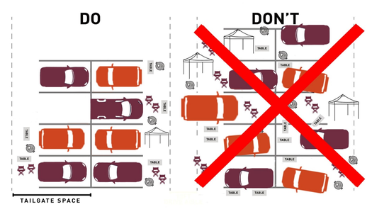 Hokie Club Parking Rules