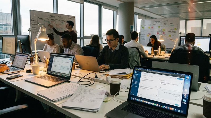 Every workflow becomes an eight-headed hydra when markets speak different languages.