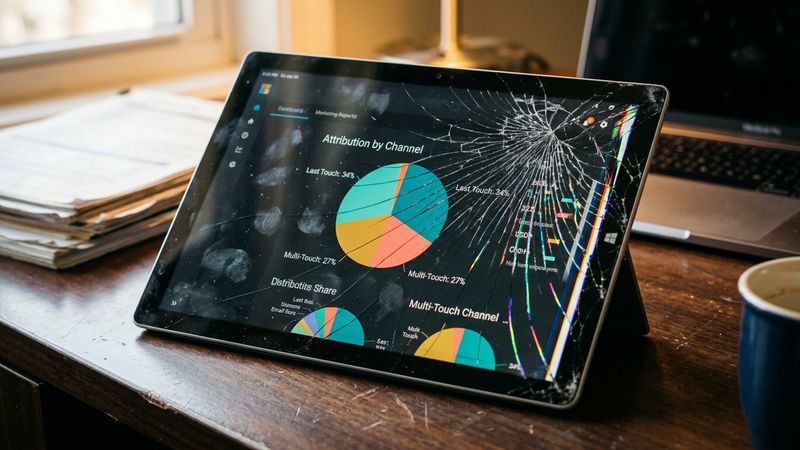 The numbers still add up to 100%—that's the problem.