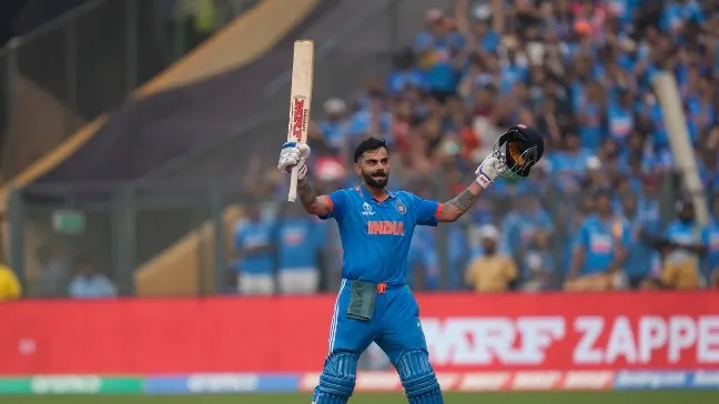 Virat Kohli enters the record books with 50th ODI ton - Republic World