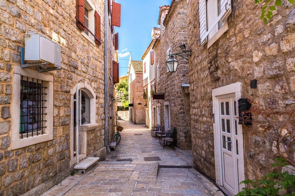 Budva Doček Nove Godine, Ulice Starog Grada