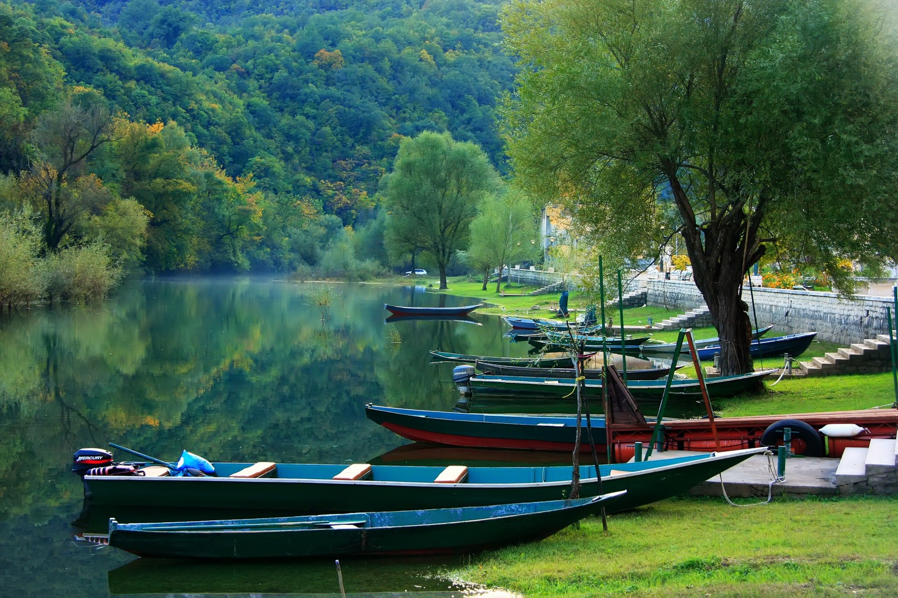 Rijeka Crnojevica, Lake Skadar
