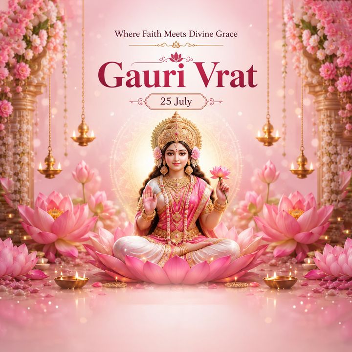 Gauri Vrat 3 poster design