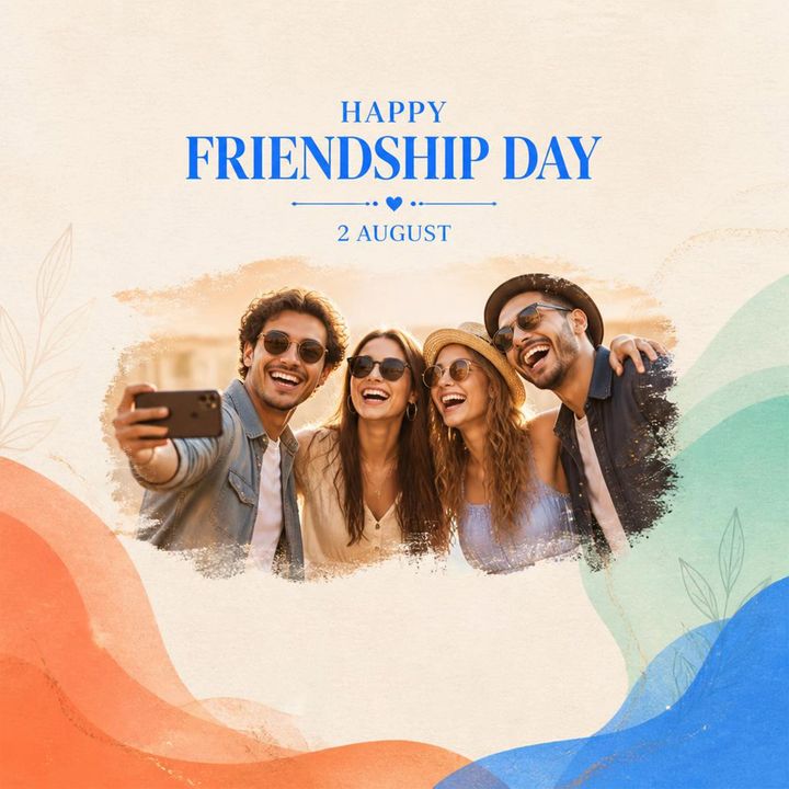 Friendship Day 1 poster design