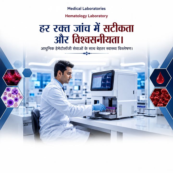 Medical Laboratory 19 poster design