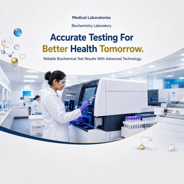 Medical Laboratory 10 poster design