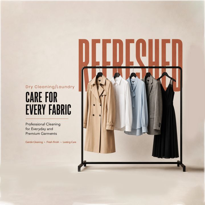 Laundry & Dry Cleaning 16 poster design