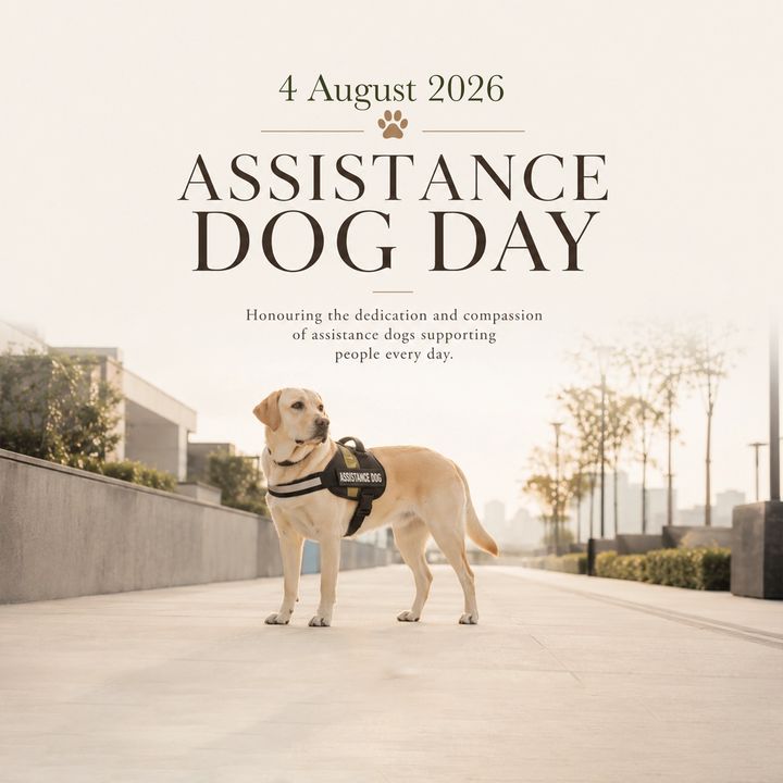 Assistance Dog Day 4 poster design