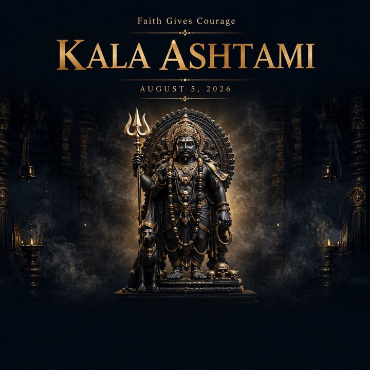 Kala Ashtami 2 poster design