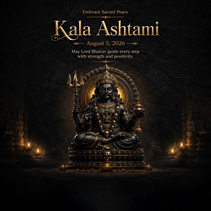 Kala Ashtami 3 poster design