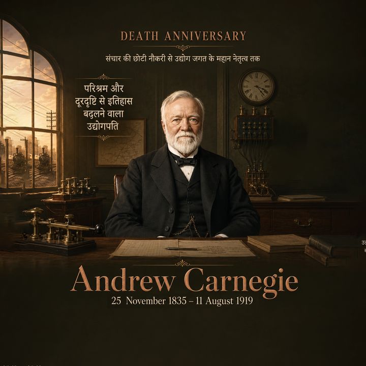 Andrew Carnegie 1 poster design