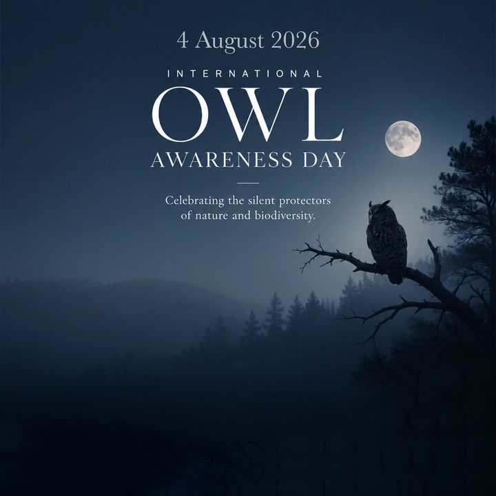 Owl Awareness Day 1 poster design