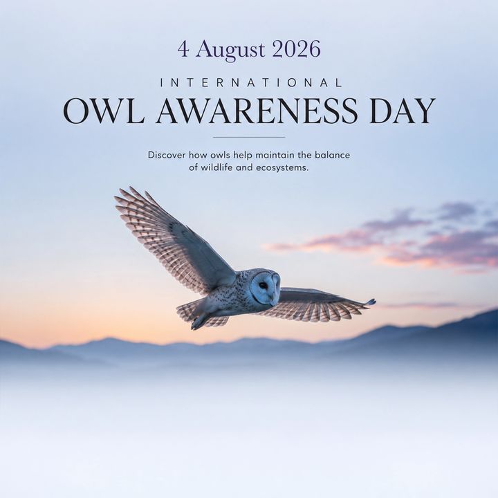 Owl Awareness Day 2 poster design