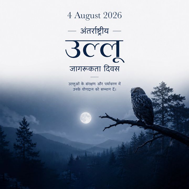 Owl Awareness Day 5 poster design