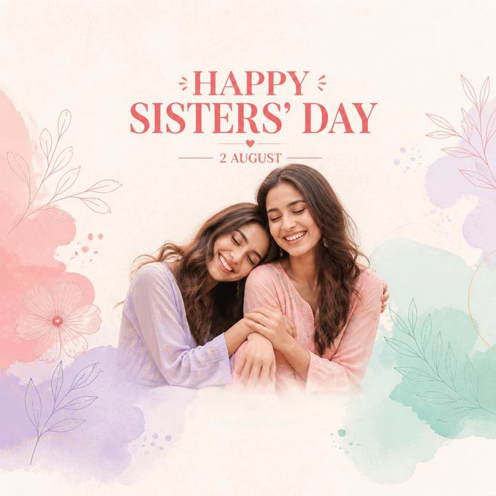 Sister's Day 1 – Sisters' Day poster design