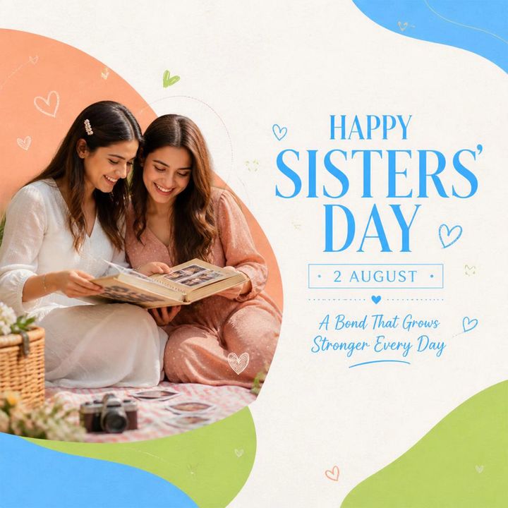 Sisters' Day 2 poster design