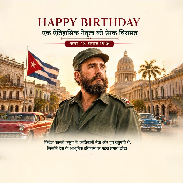 Fidel Castro 1 poster design