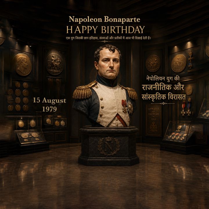 Napoleon Bonaparte 4 poster design